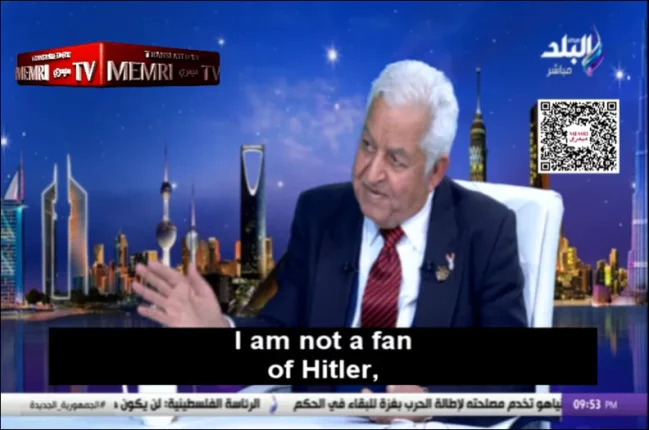 Palestinsk leder&shy;skikkelse er ikke «fan av Hitler», men forstår ham&nbsp;<span>(+)</span>