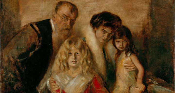 Kunstneren og hans famile (1903).&nbsp;<span>(+)</span>