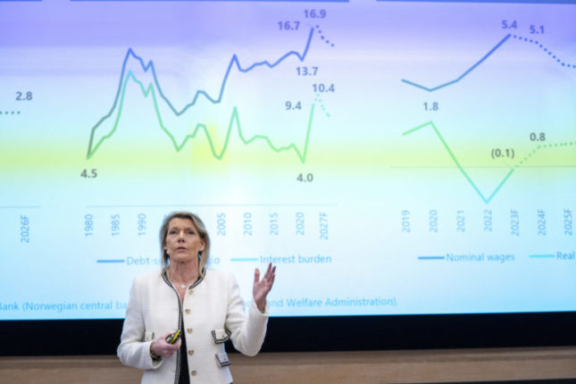 DNB-sjefen vil at vi skal lære oss å lide, men har ikke huslån i banken hun leder&nbsp;<span>(+)</span>