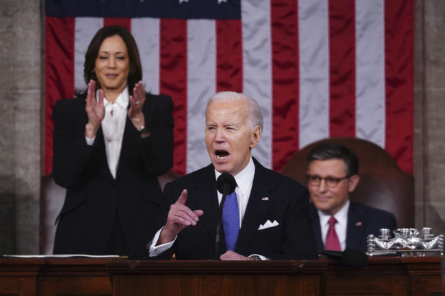 Biden holdt en valgkamptale der han angrep Trump og høyesterett&nbsp;<span>(+)</span>