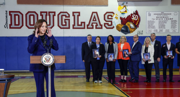 Kamala Harris fortsetter kampen mot retten til å bære våpen&nbsp;<span>(+)</span>