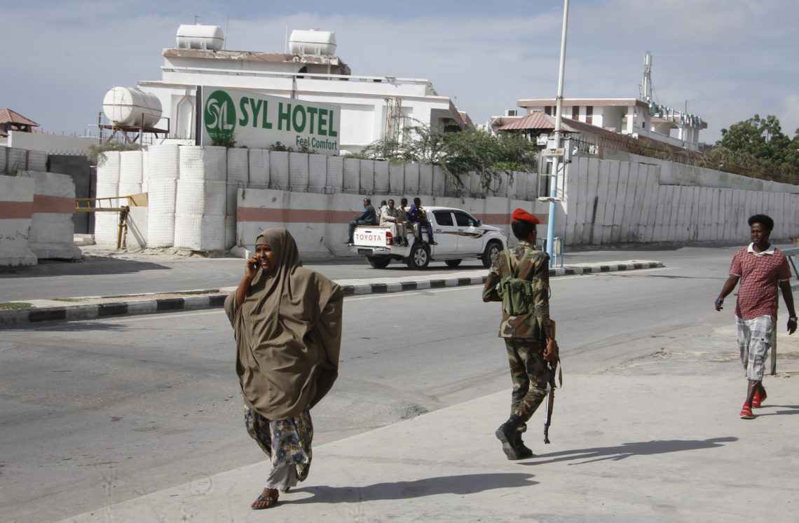 Beleiring av SYL hotell i Somalia