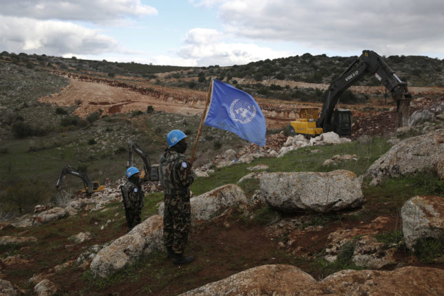 Norsk FN-observatør såret i Sør-Libanon&nbsp;<span>(+)</span>
