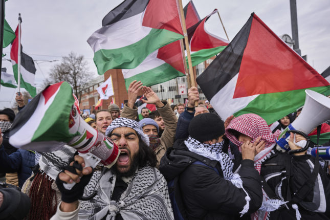Selv et Holocaust-museum utløser Gaza-protester&nbsp;<span>(+)</span>