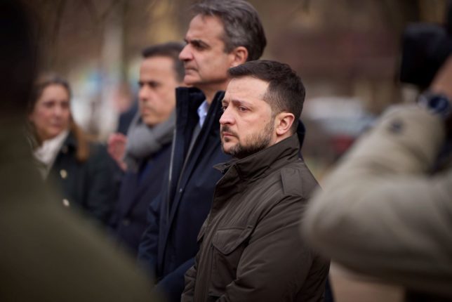 Russland bombet Odesa mens Hellas' statsminister var på besøk&nbsp;<span>(+)</span>