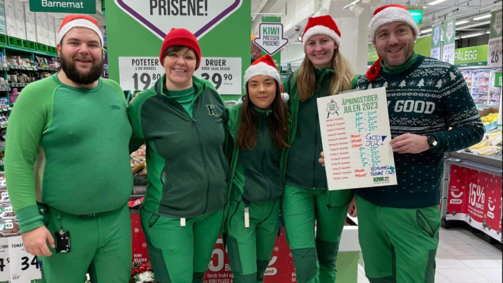 Kiwi på Lindås nord for Bergen: Holder stengt idag i forbindelse med Jesu siste måltid&nbsp;<span>(+)</span>