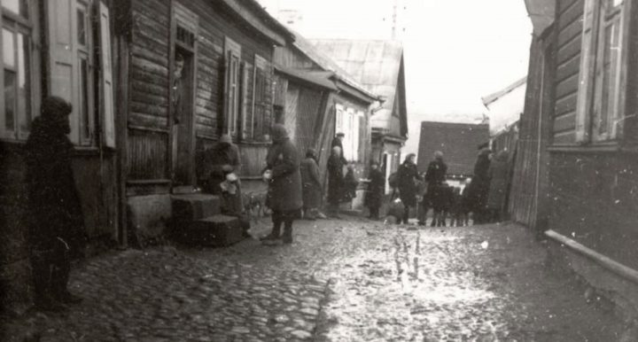 Ghettoen i Kovne/Kaunas, Litauen, november 1943.&nbsp;<span>(+)</span>