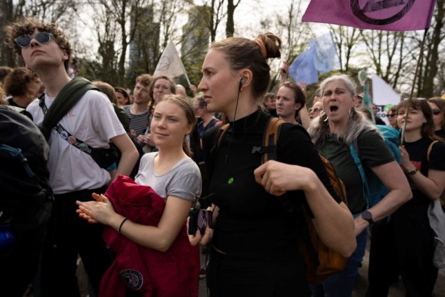 Greta Thunberg arrestert i Nederland&nbsp;<span>(+)</span>