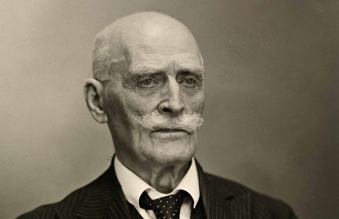 Knut Hamsun fotografert av Martha Grande Myhrslo