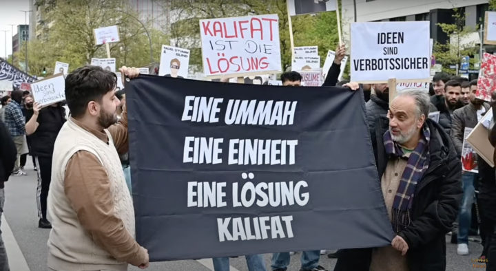 Over 1000 islamister demonstrerte for kalifat i Tyskland&nbsp;<span>(+)</span>