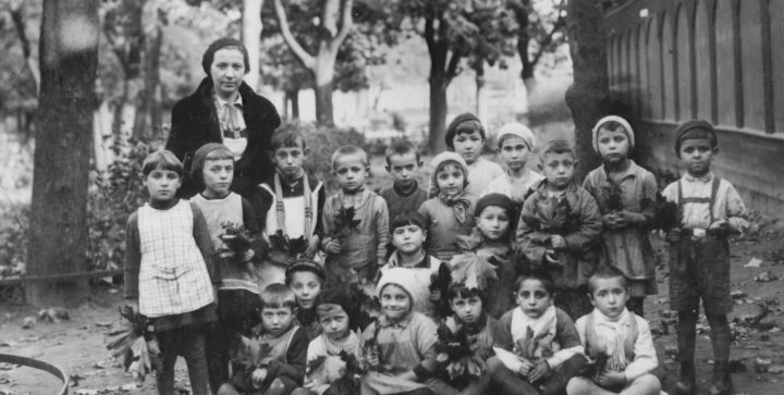 Jødisk barnehage i Kaunas/Kovno, Litauen (c.1930-35).&nbsp;<span>(+)</span>
