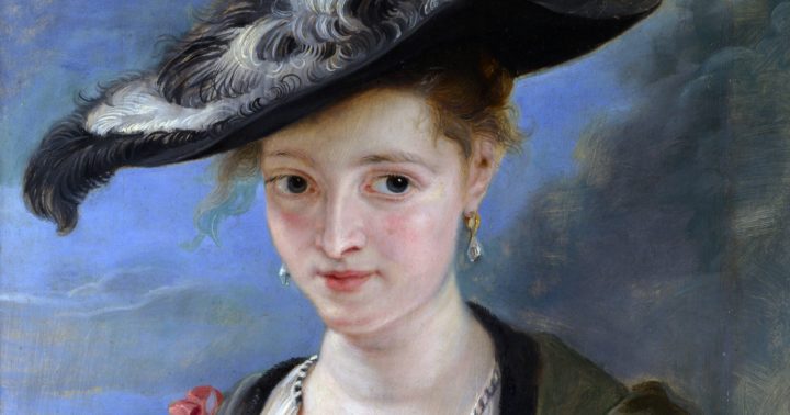 Portrett av en ung dame med stråhatt (1622-25).&nbsp;<span>(+)</span>