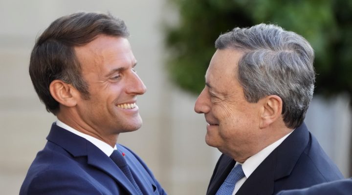 Macron lodder stemningen for Draghi som EU-kommisjonens president&nbsp;<span>(+)</span>