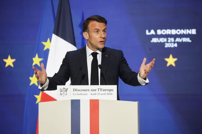 Macron: – Det er fare for at Europa dør&nbsp;<span>(+)</span>