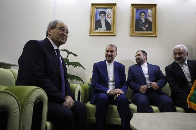 Iran teller på knappene&nbsp;<span>(+)</span>
