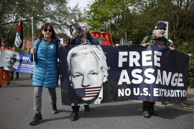 USA gir seg ikke, vil ha fatt i Assange&nbsp;<span>(+)</span>