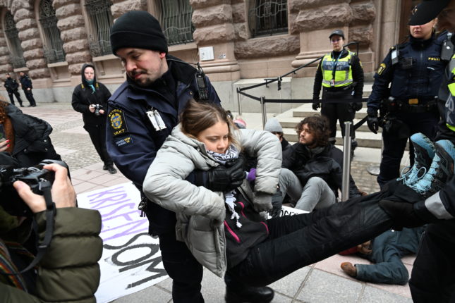 Greta Thunberg må møte i retten&nbsp;<span>(+)</span>