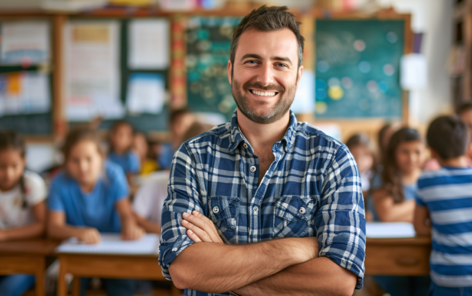 Kraftig fall i tallet på menn som vil bli lærere