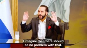 President Nayib Bukele i El Salvador 25. april 2024