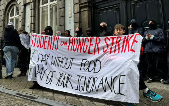 Nederland: Studentene ble for sultne til å fort&shy;sette pro-palestinsk sultestreik