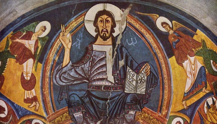 Christos Pantokrator fra Sant Climent de Taüll (første halvdel av 1100-tallet).&nbsp;<span>(+)</span>
