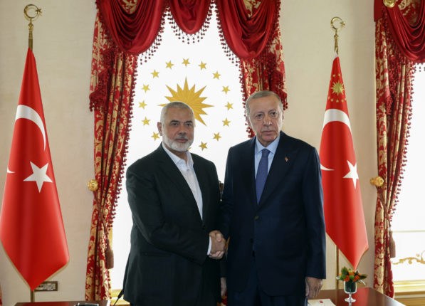 Erdogan: Over 1.000 Hamas behandles på tyrkiske sykehus&nbsp;<span>(+)</span>