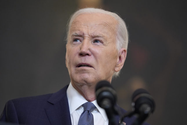 Biden vil ha i pose og sekk