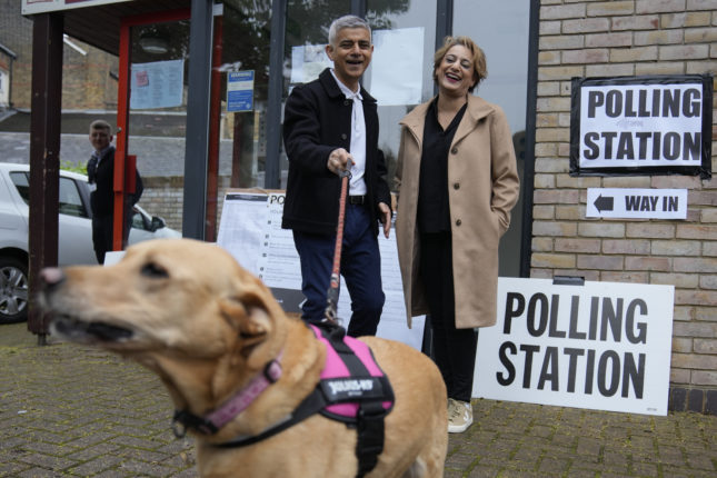 London gir ordfører Sadiq Khan en tredje periode&nbsp;<span>(+)</span>