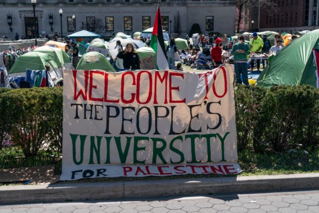 Nesten halvparten av amerikanerne er sterkt imot Gaza-demonstrasjoner på universiteter&nbsp;<span>(+)</span>