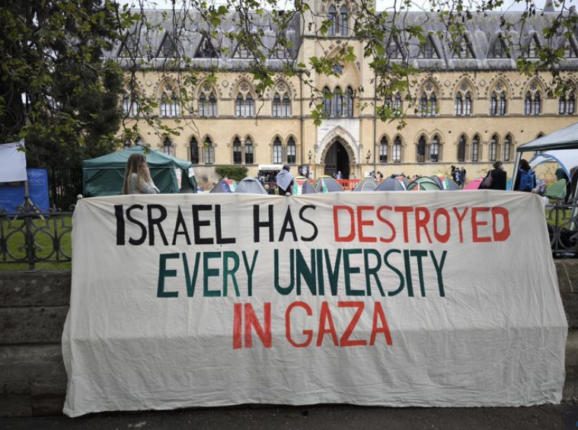 Britiske studenter må skrive under på at palestinere har krav på hele Israel&nbsp;<span>(+)</span>