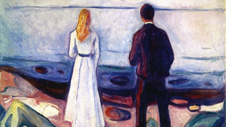 To mennesker. De ensomme (ca. 1900)&nbsp;<span>(+)</span>