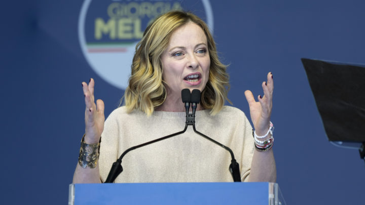 Meloni: – EU-valget står mellom to forskjellige visjoner for Europa
