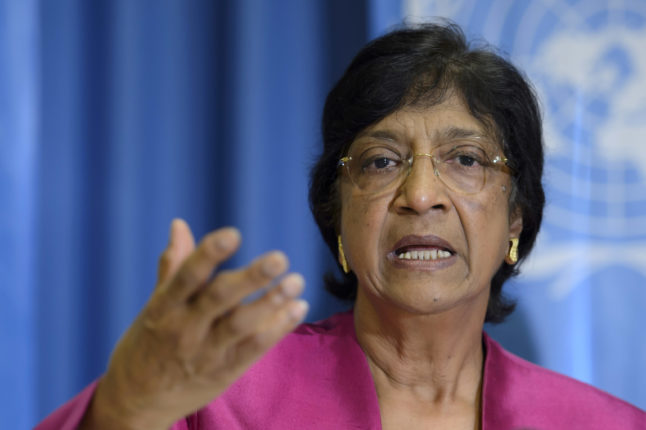 FN-gransker Navi Pillay anklager Israel for "utryddelse"&nbsp;<span>(+)</span>