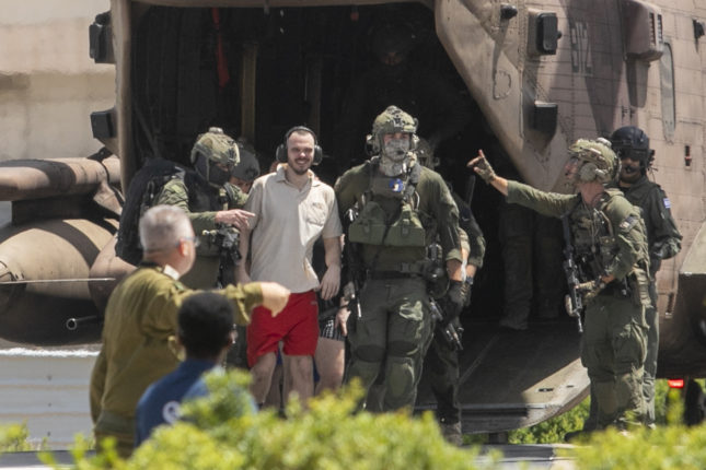 IDF, Shin Bet og Yamam reddet fire gisler&nbsp;<span>(+)</span>