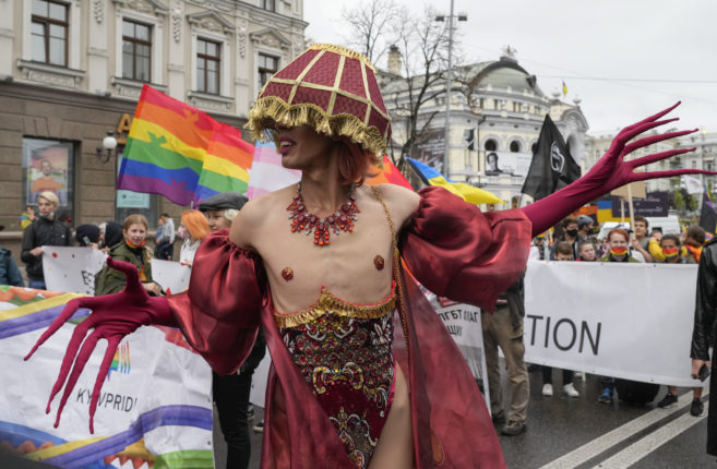Ukraine splittet over pride&nbsp;<span>(+)</span>