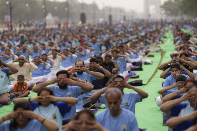 Den store yoga-dagen