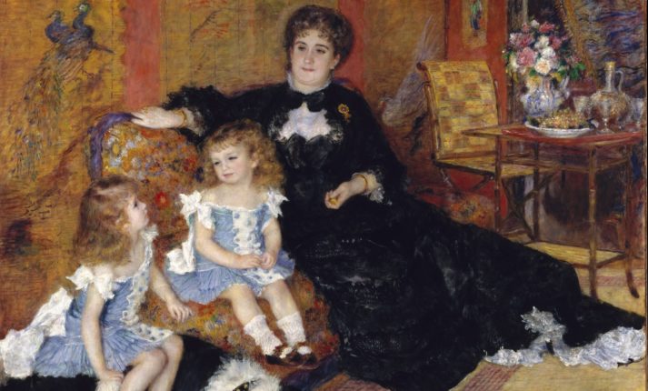 Madame Charpentier og hennes barn Georgette-Berthe og Paul-Émile-Charles  (1878).