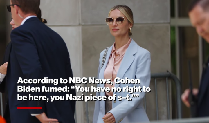 Hunter Bidens kone under rettssaken: - You Nazi piece of s**t!&nbsp;<span>(+)</span>