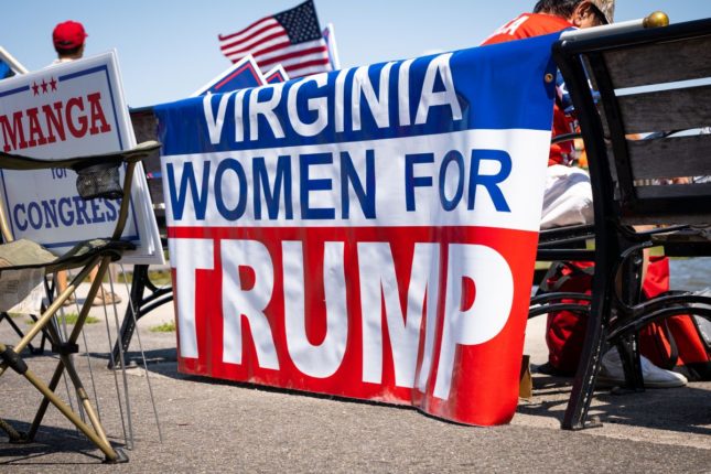 Republikanerne tror Trump kan slå Biden i Virginia