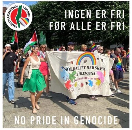 Bedrifter i Bergen støtter radikal kjønnsideologi og anti-israelsk propaganda gjennom pride