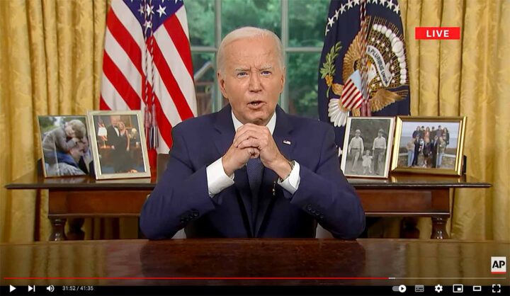 Biden sa (stort sett) de rette ordene&nbsp;<span>(+)</span>