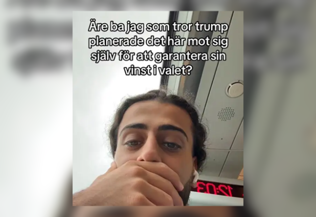 «Donald Trump planla attentatet mot seg selv»