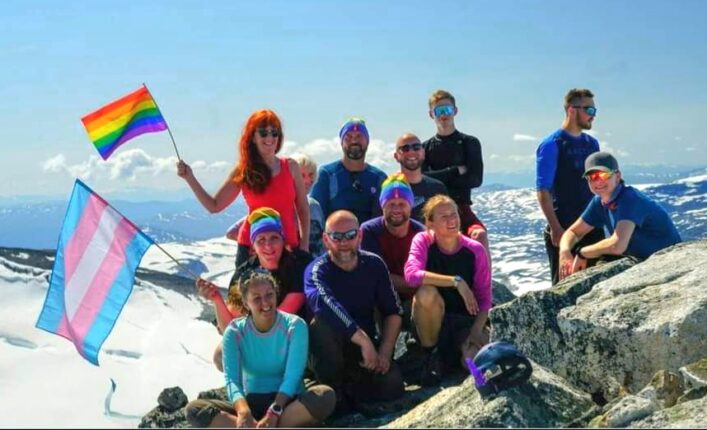 Turistforeningen tar Pride til høyfjellet