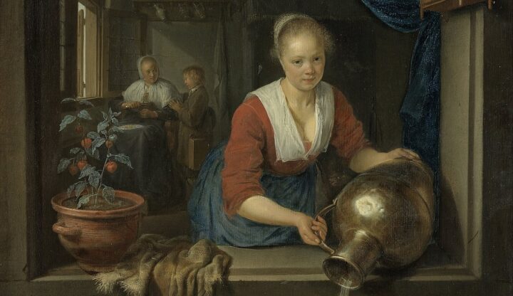 Tjenestepike ved et vindu (c.1660).
