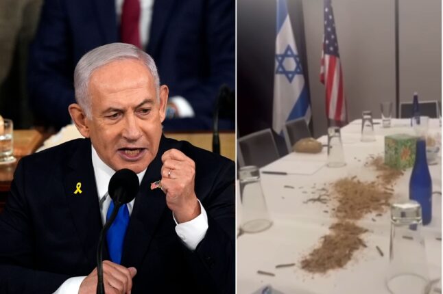 Ekstrem aksjon mot Netanyahu: Slapp løs insekter og larver