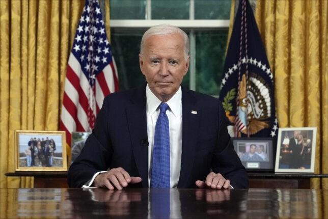 Bidens opptreden vitner om at han er avsatt