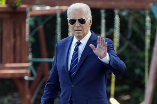 Biden minner om Titanic