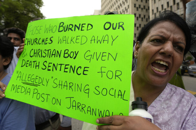 Nok et tilfelle av justismord for blasfemi i Pakistan
