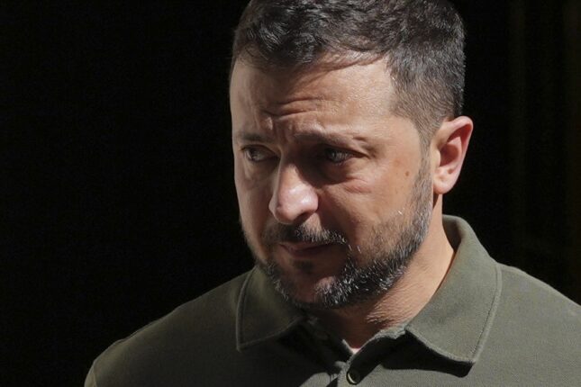 Zelenskyj: Presidentvalget i USA er en risiko for Ukraina