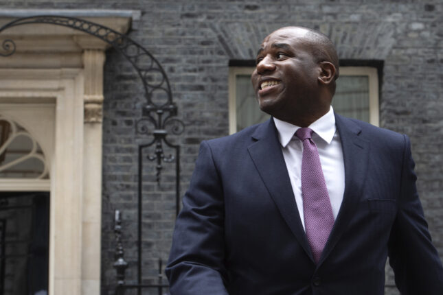 David Lammy - venn med Obama og liten sans for Trump og Le Pen